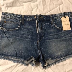 Joes jeans Vintage Reserve high rise shorts